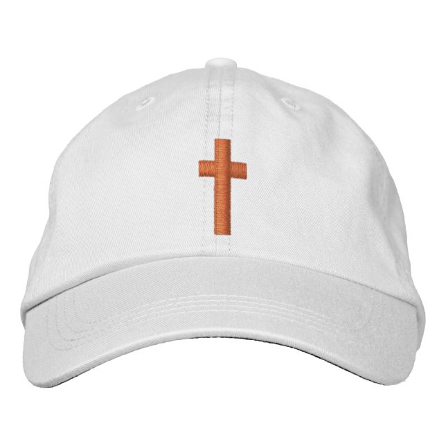 Casquette Brodée Croix (Devant)