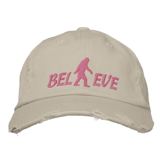 Casquette Brodée Croyez avec le grand logo bigfoot (Devant)