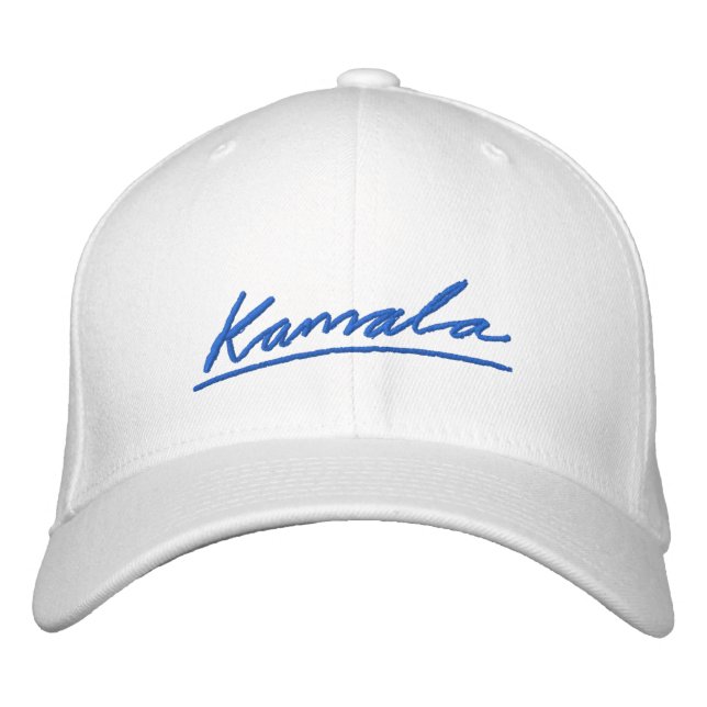 Casquette Brodée Cursive Kamala (Devant)