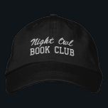 Casquette Brodée Custom Book Club Name<br><div class="desc">Show off your love of reading (and your favorite reading crew) with this custom embroidered book club hat! Personalized with your book club name or any custom text, this hat is the perfect blend of cozy, casual, and bookish style. Use Zazzle’s easy design tools to choose your preferred fonts and...</div>