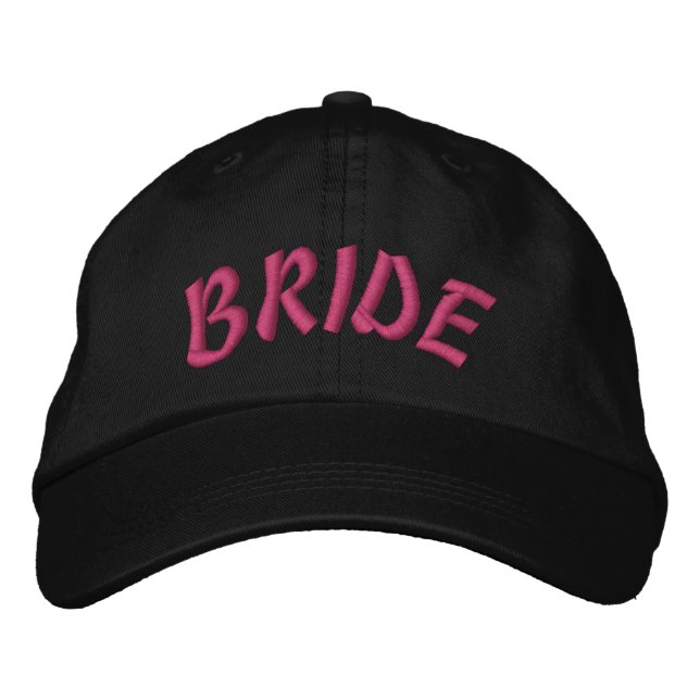 Casquette Brodée Custom Bride Personalized Embroidered (Devant)