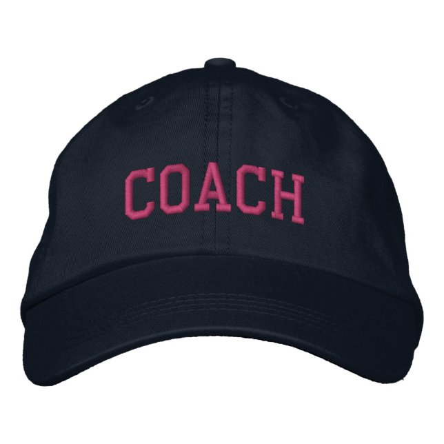 Casquette Brodée Custom Coach Gift (Devant)