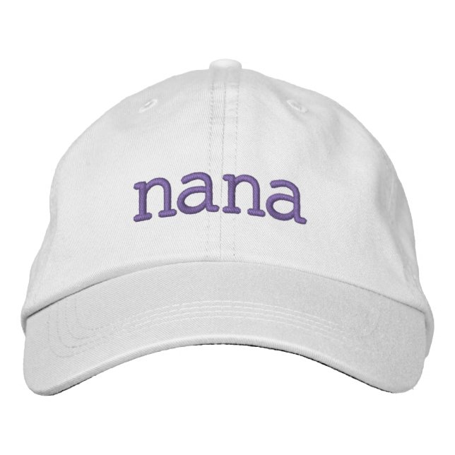 Casquette Brodée  Custom Grandma "Nana" Hat  (Devant)