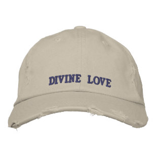 Casquette Brodée Cute Divine Aimer Citation Pierre Rustique Vintage