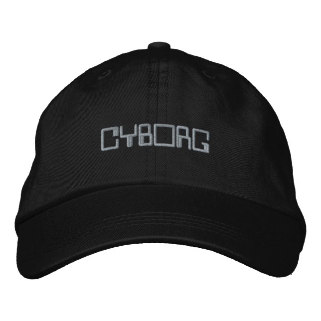 CASQUETTE BRODÉE CYBORG (Devant)