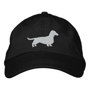 Casquette Brodée Dachshund Silhouette Wiener Chien Animal de compag