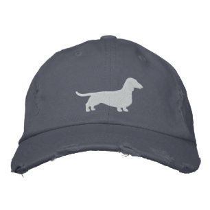 Casquette Brodée Dachshund Silhouette Wiener Dog mignonne animal de