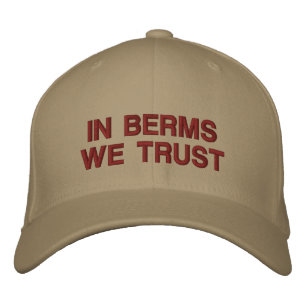 Casquette Brodée "Dans Berms, nous faisons confiance"