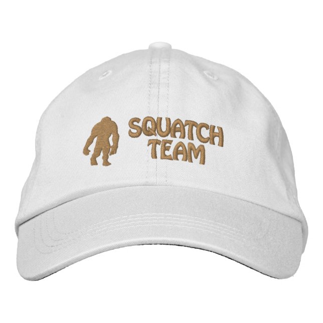 Casquette brodée de l'équipe Sasquatch (Devant)