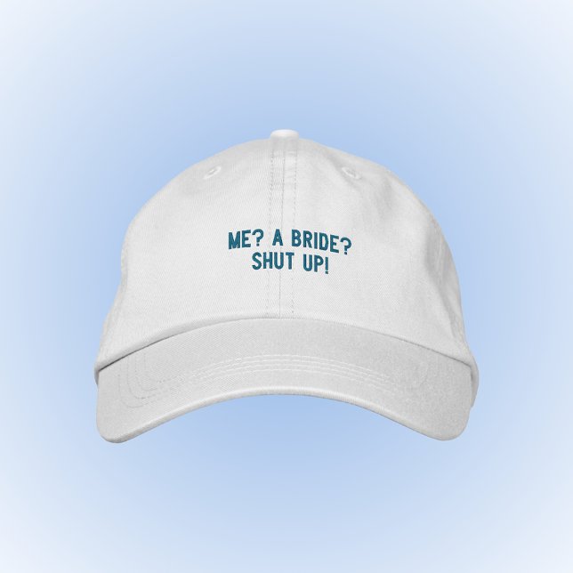 Casquette Brodée Début des années 2000 y2k Princess Funny Bride Cas (Créateur téléchargé)