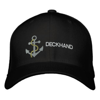 Casquette Brodée Deckhand Yacht