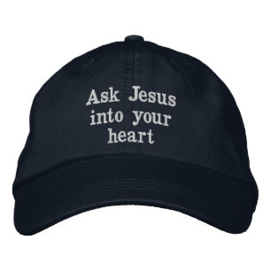 Casquette Brodée Demander à Jésus
