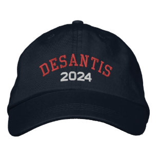 Casquette Brodée Desantis 2024 - rouge blanc bleu