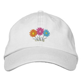 Casquette Brodée Design floral