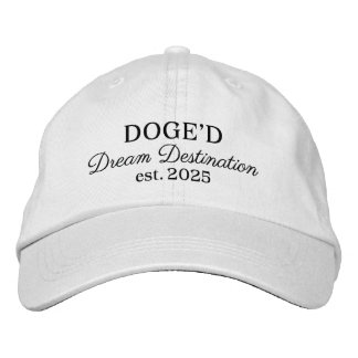 Casquette Brodée Destination de rêve DOGE'D