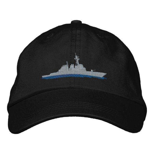 Casquette Brodée Destructeur naval (Devant)