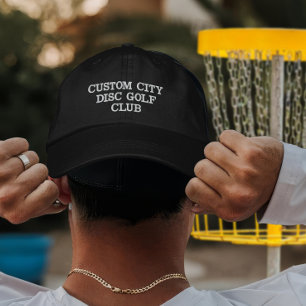 Casquette Brodée Disque personnalisé Club de golf Team Player Disqu