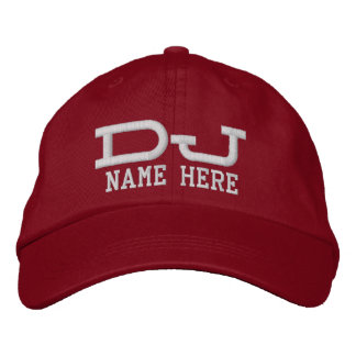 Casquette Brodée DJ personnalisé