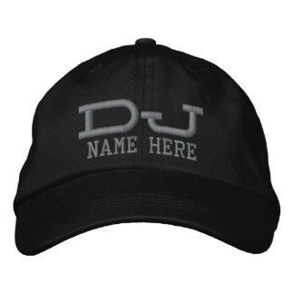 Casquette Brodée DJ personnalisé