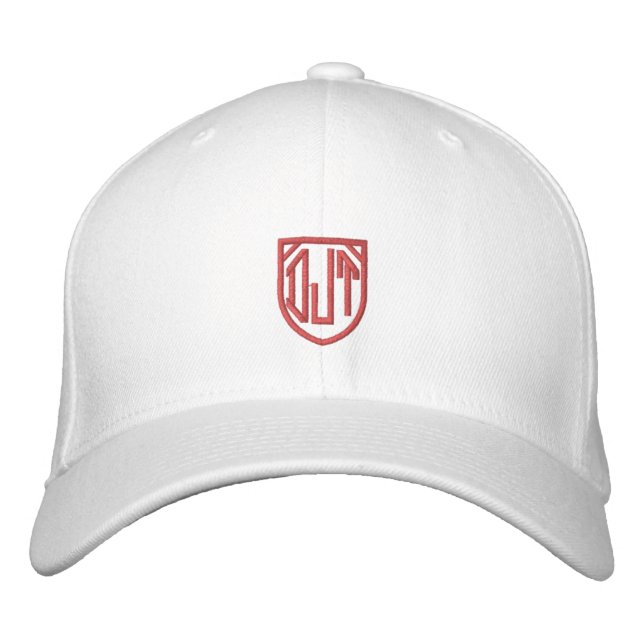 Casquette Brodée DJT Donald J Trump Monogram (Devant)