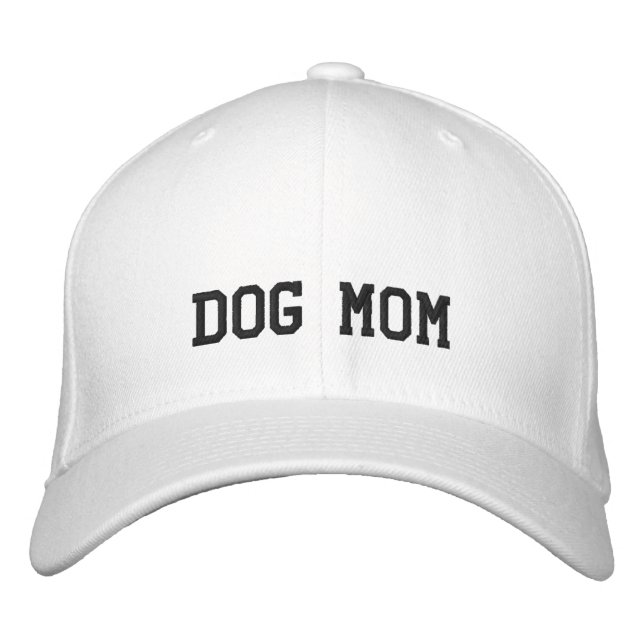 CASQUETTE BRODÉE DOG MOM (Devant)