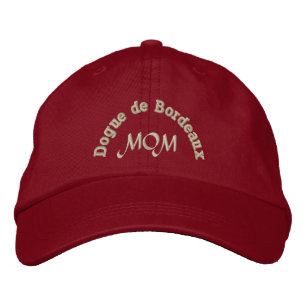 Casquette Brodée Dogue de Bordeaux Maman Cadeau