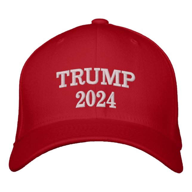 Casquette Brodée Donald Trump 2024 et l'Amérique (Devant)