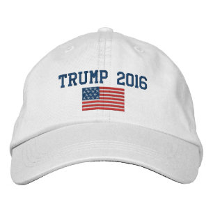 Casquette Brodée Donald Trump - Le drapeau du président américain