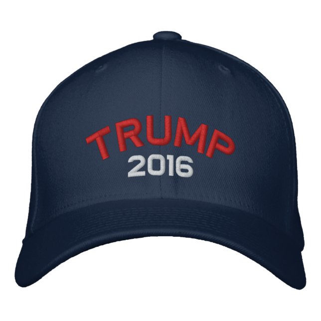 Casquette Brodée Donald Trump Président 2016 (Devant)
