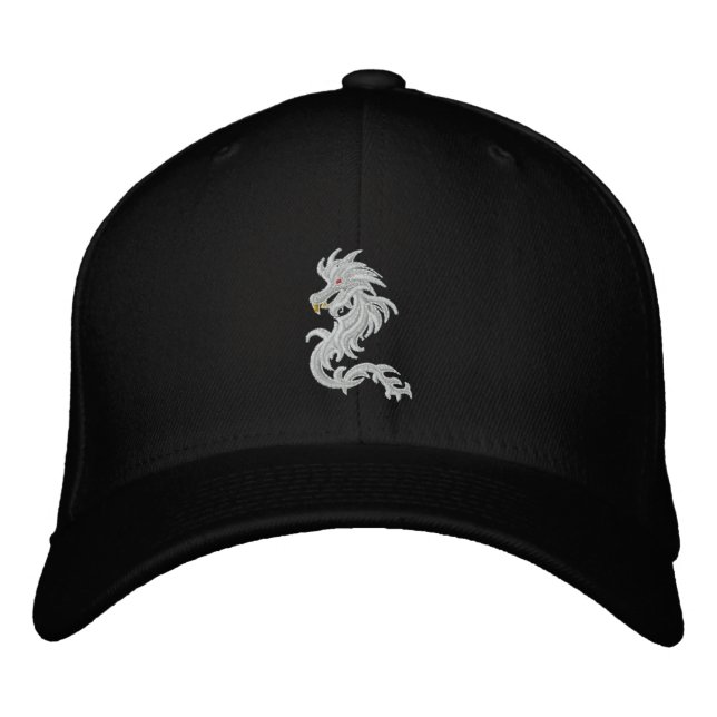 Casquette Brodée Dragon de neige (Devant)