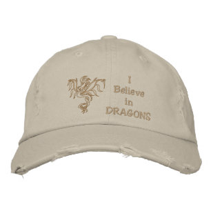 Casquette Brodée Dragon guerrier