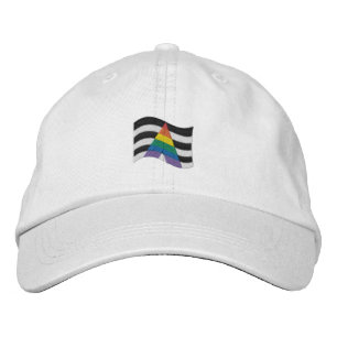 Casquette Brodée Drapeau Ally Pride droite