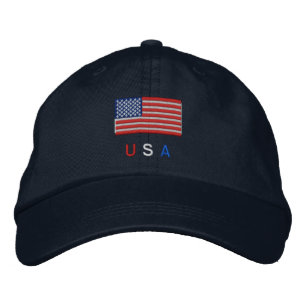 Casquette Brodée Drapeau américain