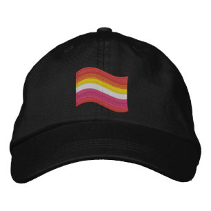 Casquette Brodée Drapeau de la fierté lesbienne