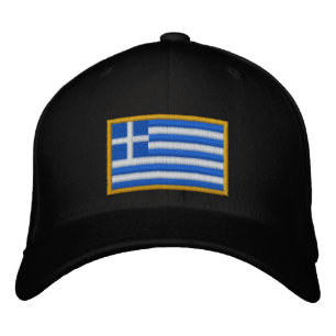 Casquette Brodée Drapeau de la Grèce