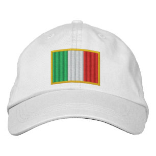 Casquette Brodée Drapeau de l'Italie