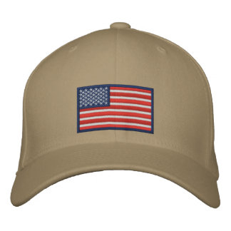 Casquette Brodée Drapeau des États-Unis d'Amérique
