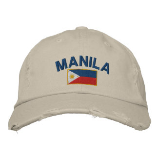 Casquette Brodée Drapeau des Philippines Manille