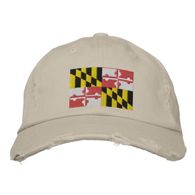 Casquette Brodée Drapeau d'État de l'Arizona (Devant)