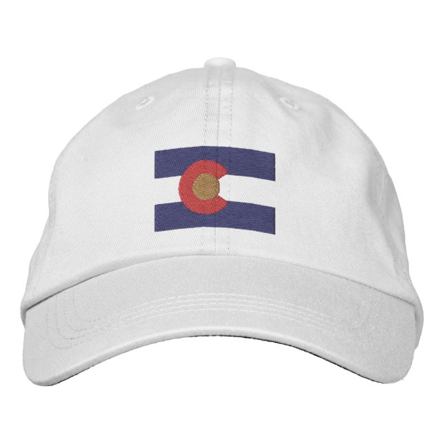 Casquette Brodée Drapeau du Colorado (Devant)