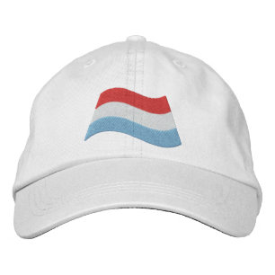 Casquette Brodée Drapeau du Luxembourg