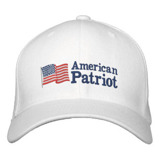 Casquette Brodée Drapeau Patriot Américain W