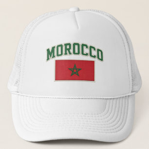 Casquette Brodée Drapeau Patriotique Marocain