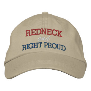 Casquette Brodée Droite Fière Col Rouge