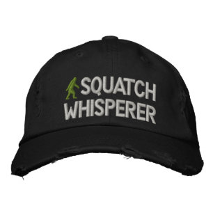 Casquette Brodée Drôle Gone Squatchin Squatch chuchoter