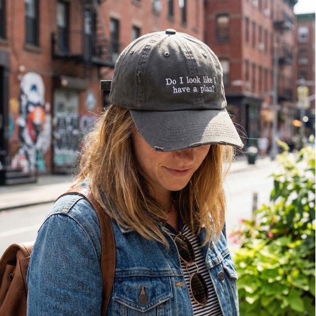 Casquette Brodée Drôle Sarcastique Dire Sassy Cheeky Humour Lazy (Créateur téléchargé)