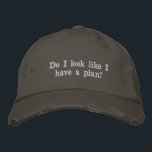 Casquette Brodée Drôle Sarcastique Dire Sassy Cheeky Humour Lazy<br><div class="desc">Ce casquette en détresse présente un texte brodé blanc avec une conception sarcastique de l'éveiller à travers la vie. Avec un look fatigué et un sens de l’humour, il est parfait pour les insouciants, débordés ou simplement des vibrations. Idéal pour des tenues décontractées, des week-ends paresseux ou des cadeaux à...</div>