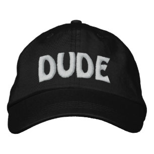 CASQUETTE BRODÉE DUDE