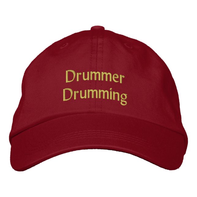 Casquette Brodée Dummer Drumming Cap / Hat (Devant)