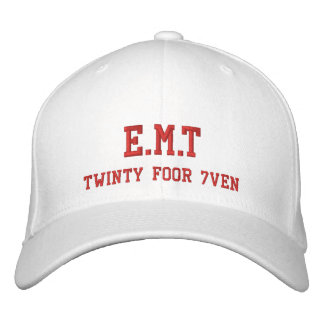 Casquette Brodée E.M.T/Twinty Pour 7ven